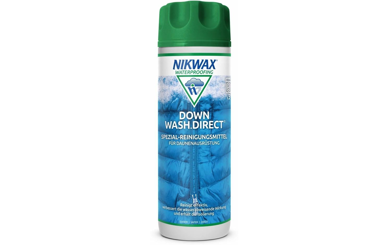 Nikwax Spezialwaschmittel für Daunen – 300 ml – biologisch abbaubar