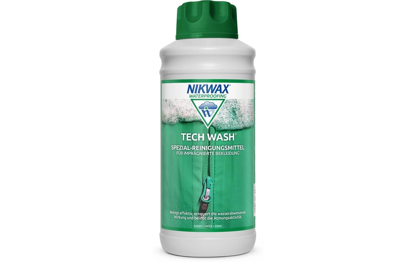 Nikwax Spezialwaschmittel für Kunstfasern Tech Wash – 1 l – biologisch abbaubar