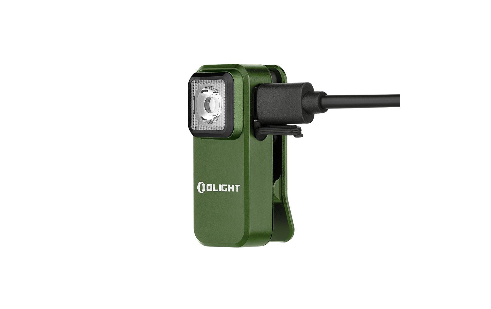 Olight Taschenlampe – 300 lm, 60 m, Akku 280 mAh, Laufzeit 14 h – Grün