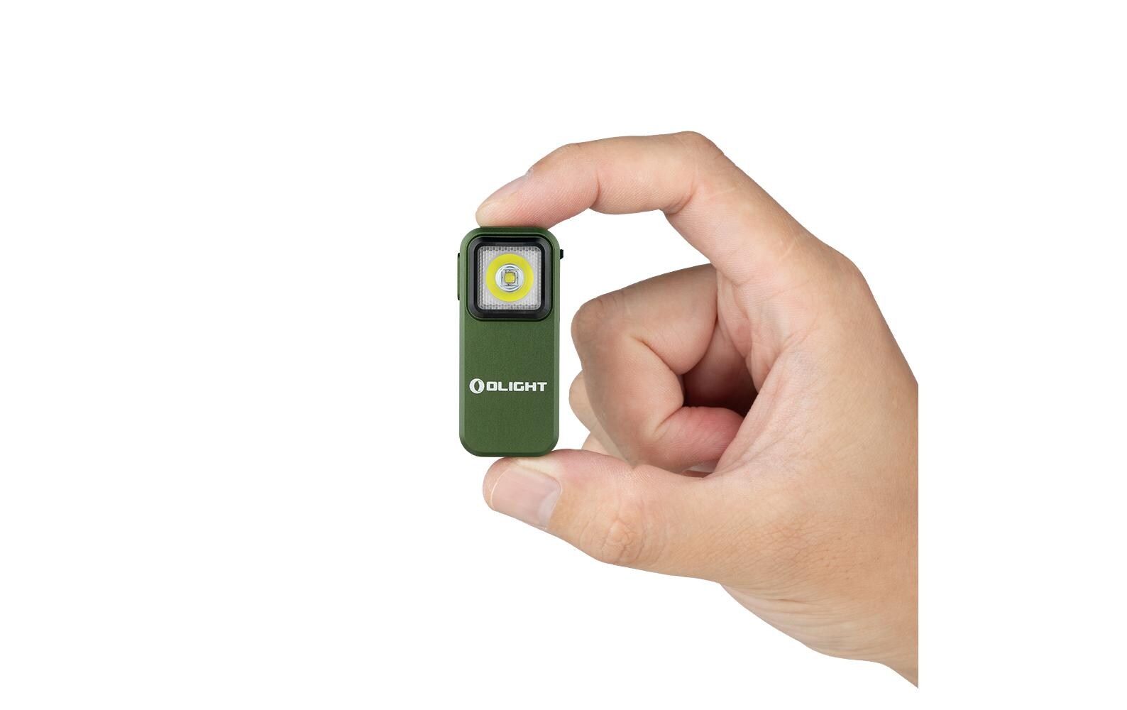 Olight Taschenlampe – 300 lm, 60 m, Akku 280 mAh, Laufzeit 14 h – Grün