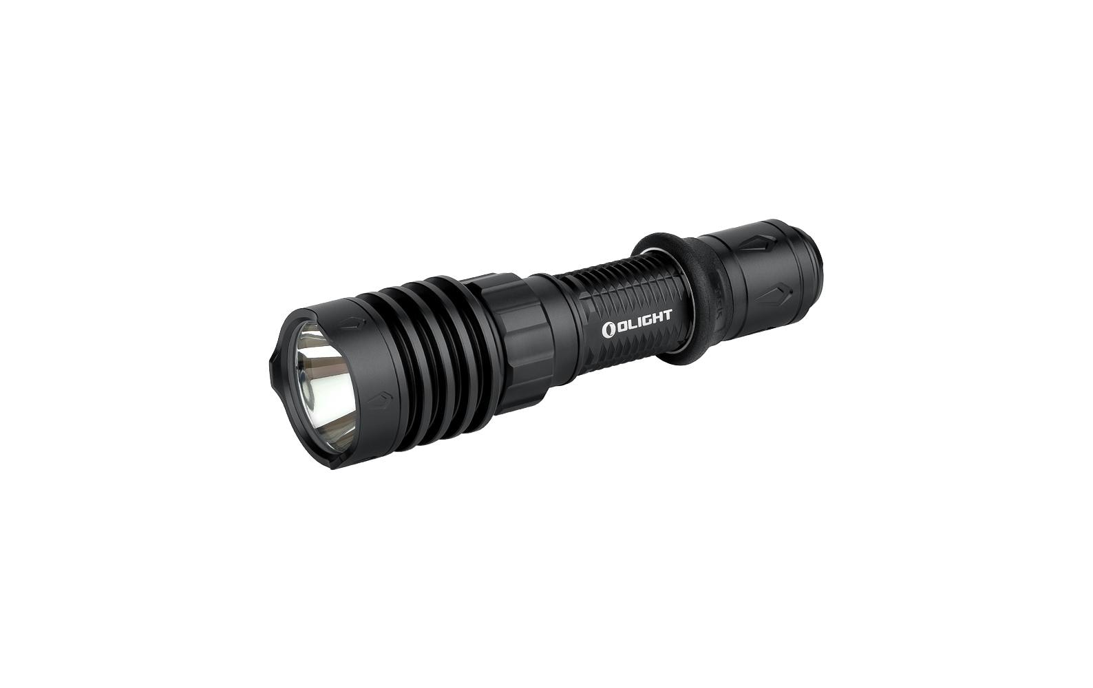 Olight Taschenlampe Warrior X 4 – 300–2600 lm, 630 m, Akku 5000 mAh, Laufzeit 1–85 h – Schwarz
