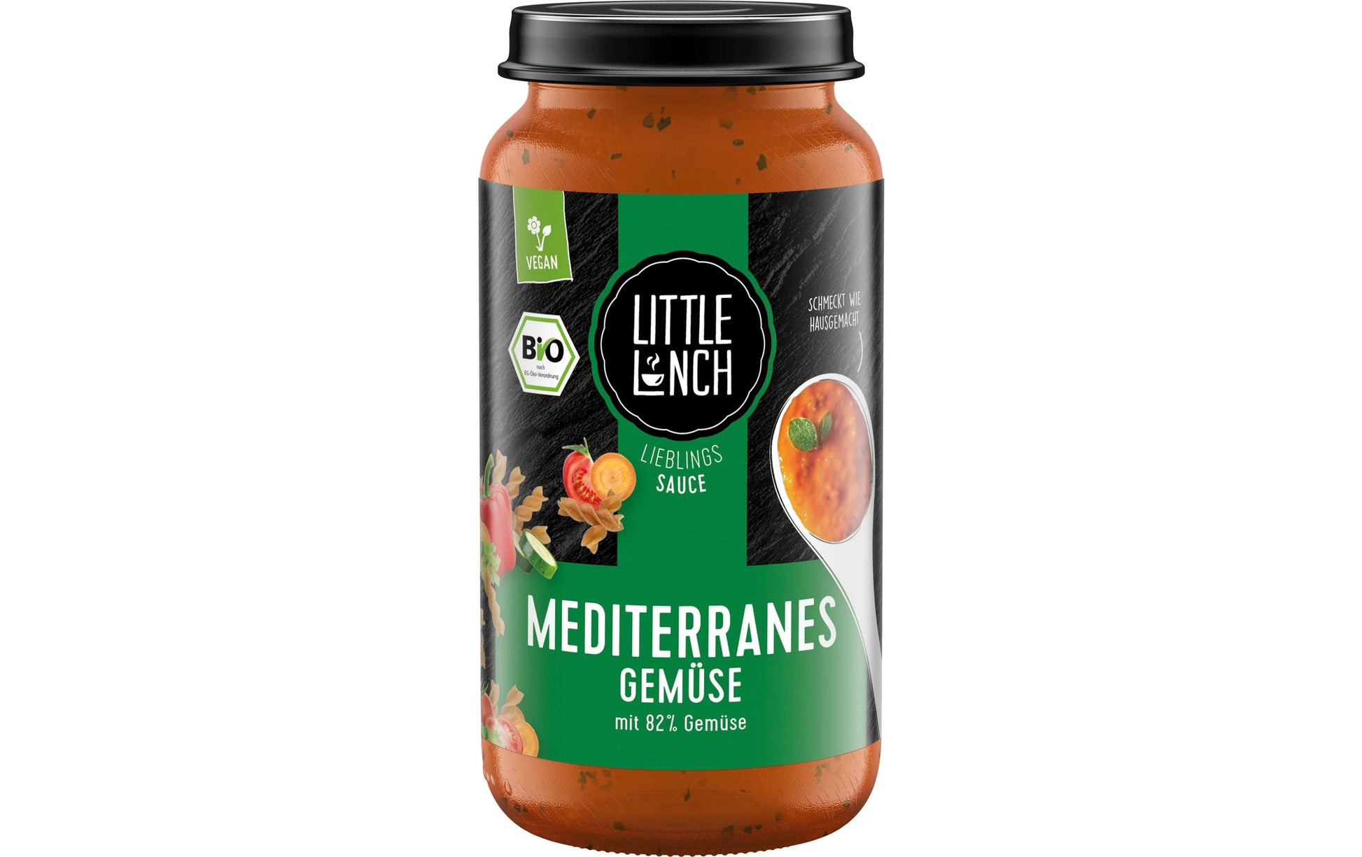 Little Lunch Tomatensauce Mediterranes Gemüse – Bio, 250 g