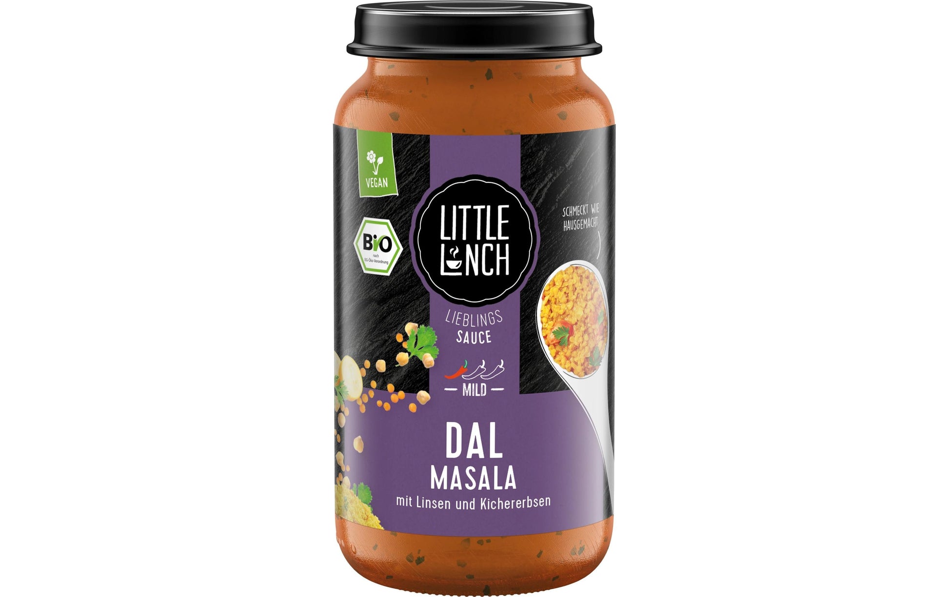 Little Lunch Lieblingssauce Dal Masala, Bio, vegan – 250 g