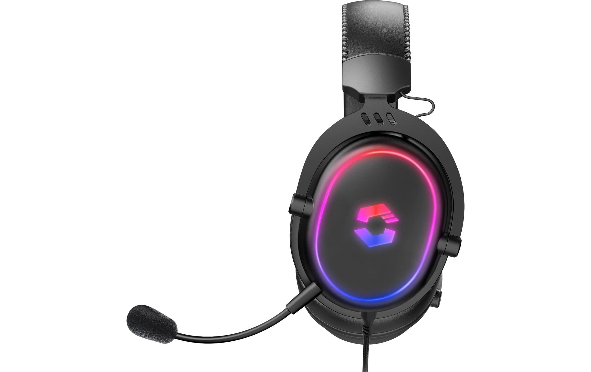 SPEEDLINK Conux Gaming-Headset – Over-Ear, Stereo, Verkabelt, 3,5 mm Klinke, USB-A, für Nintendo Switch, Schwarz