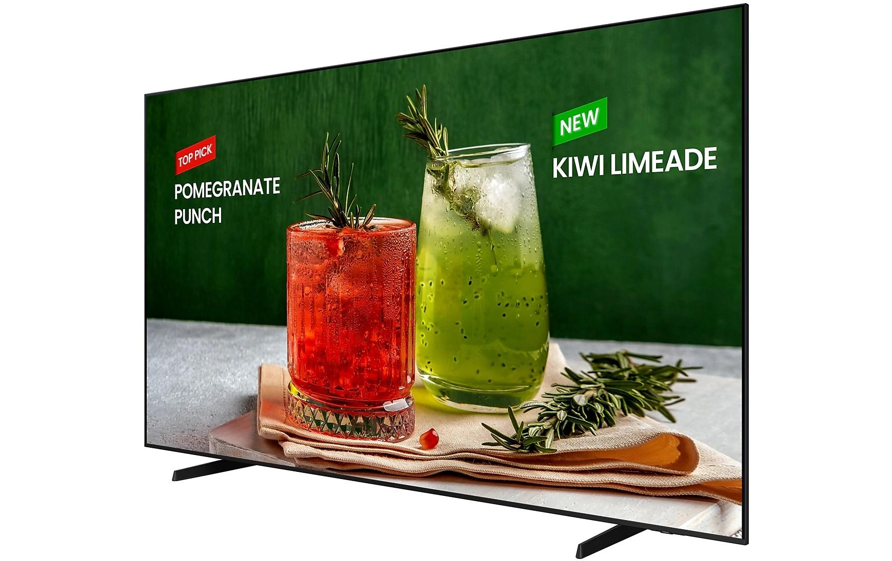 Samsung BE98D-H – Commercial Display-TV, 98", Ultra HD 4K, 300 cd/m²