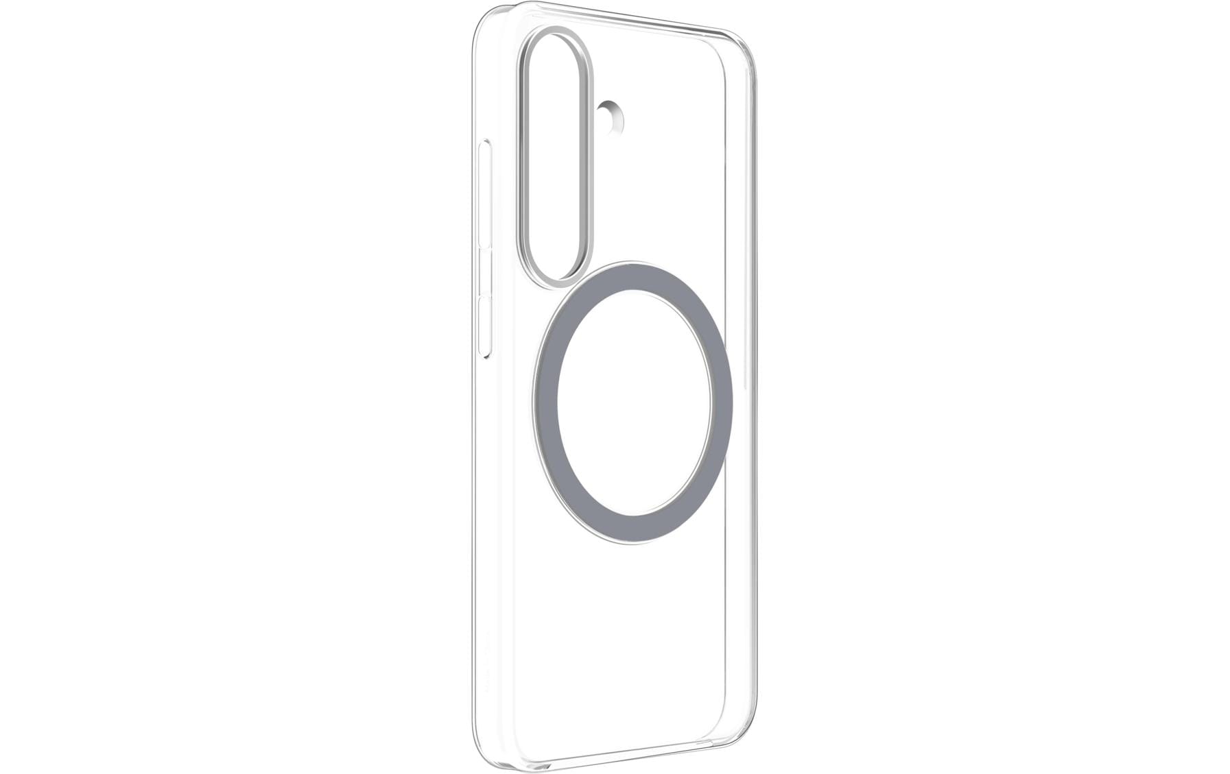 Samsung Clear Magnetic Case – Backcover – für Samsung Galaxy S25, PC, Transparent, kratzresistent
