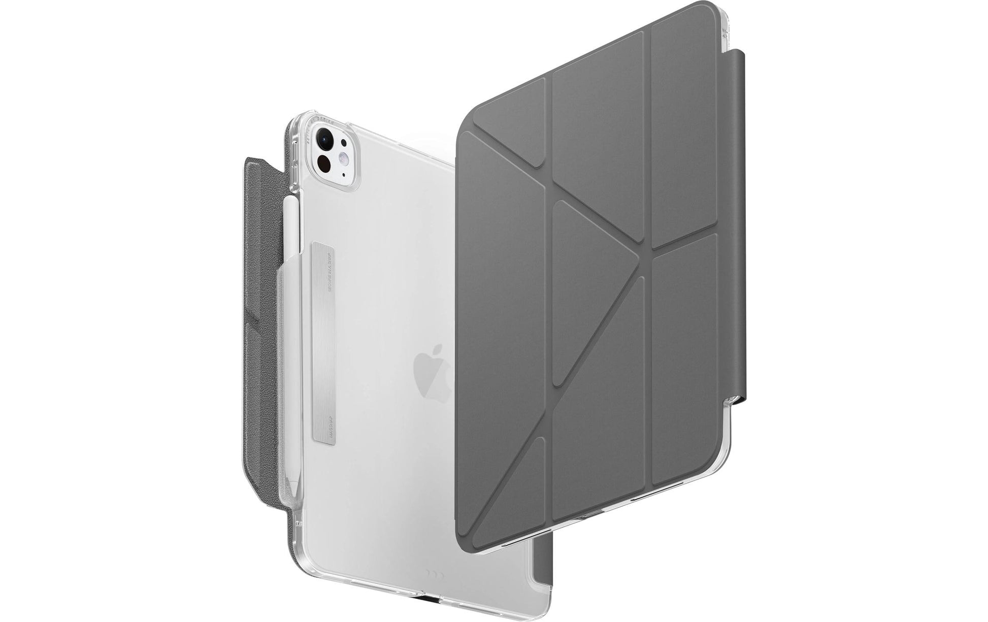 UNIQ Camden Tablet-Hülle für iPad Pro 13" (2024) – Grau