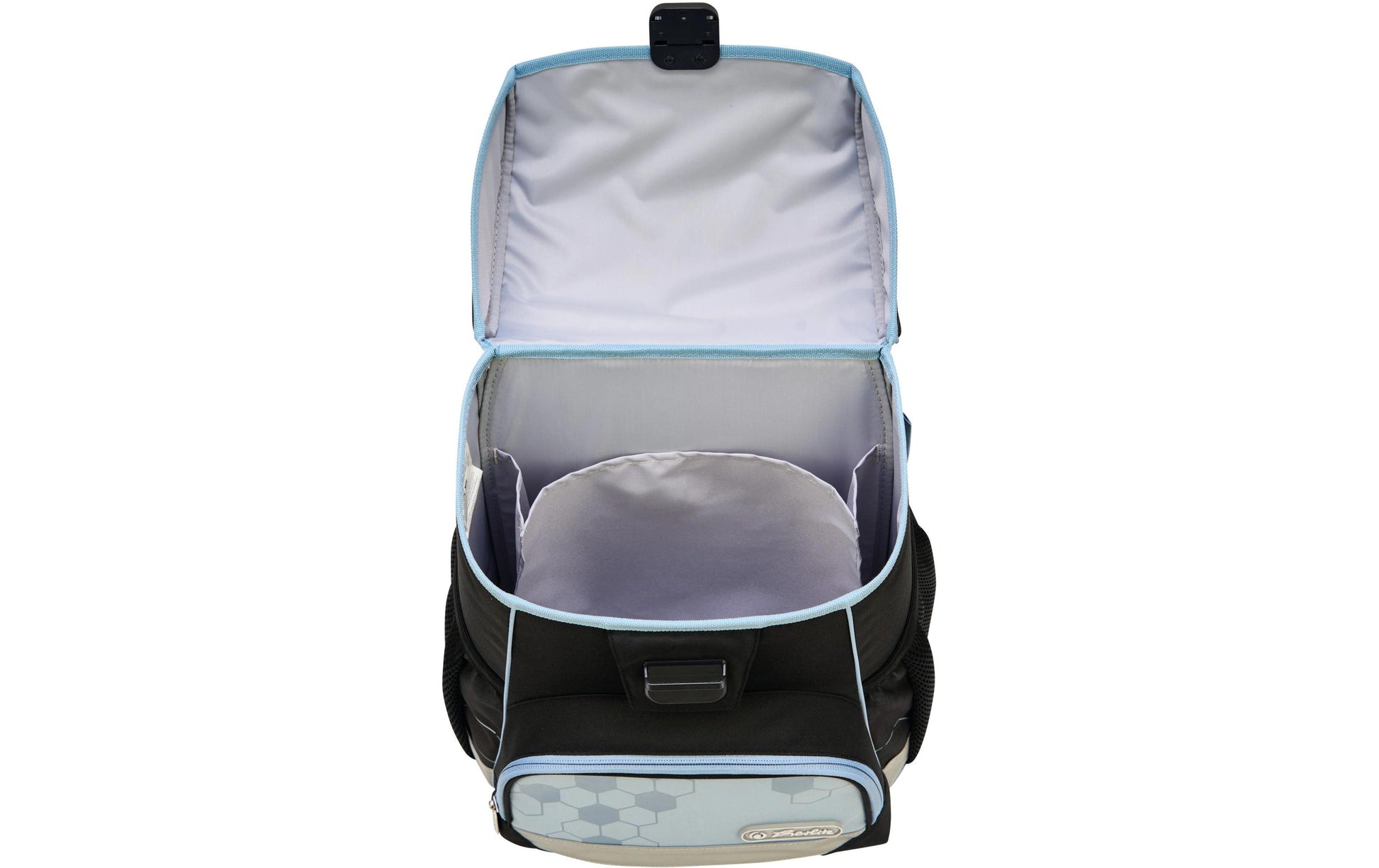 Herlitz Loop Plus – Schulrucksack-Set 4-teilig, Fussball, 17 l, 31×37×22 cm