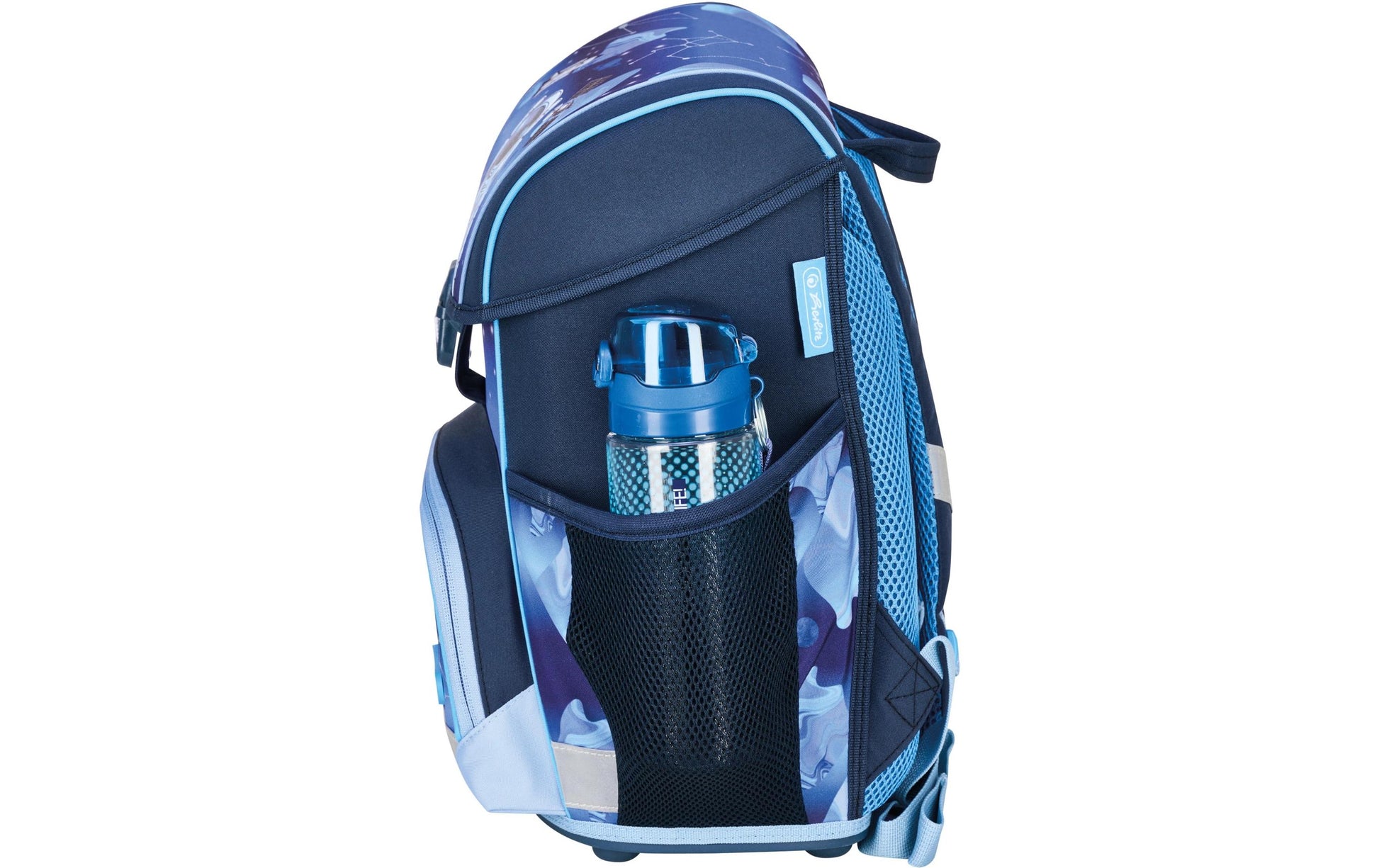 Herlitz Loop Plus Cosmic – Schulrucksack-Set 4-teilig, Astronaut, 17 l, 31×37×22 cm