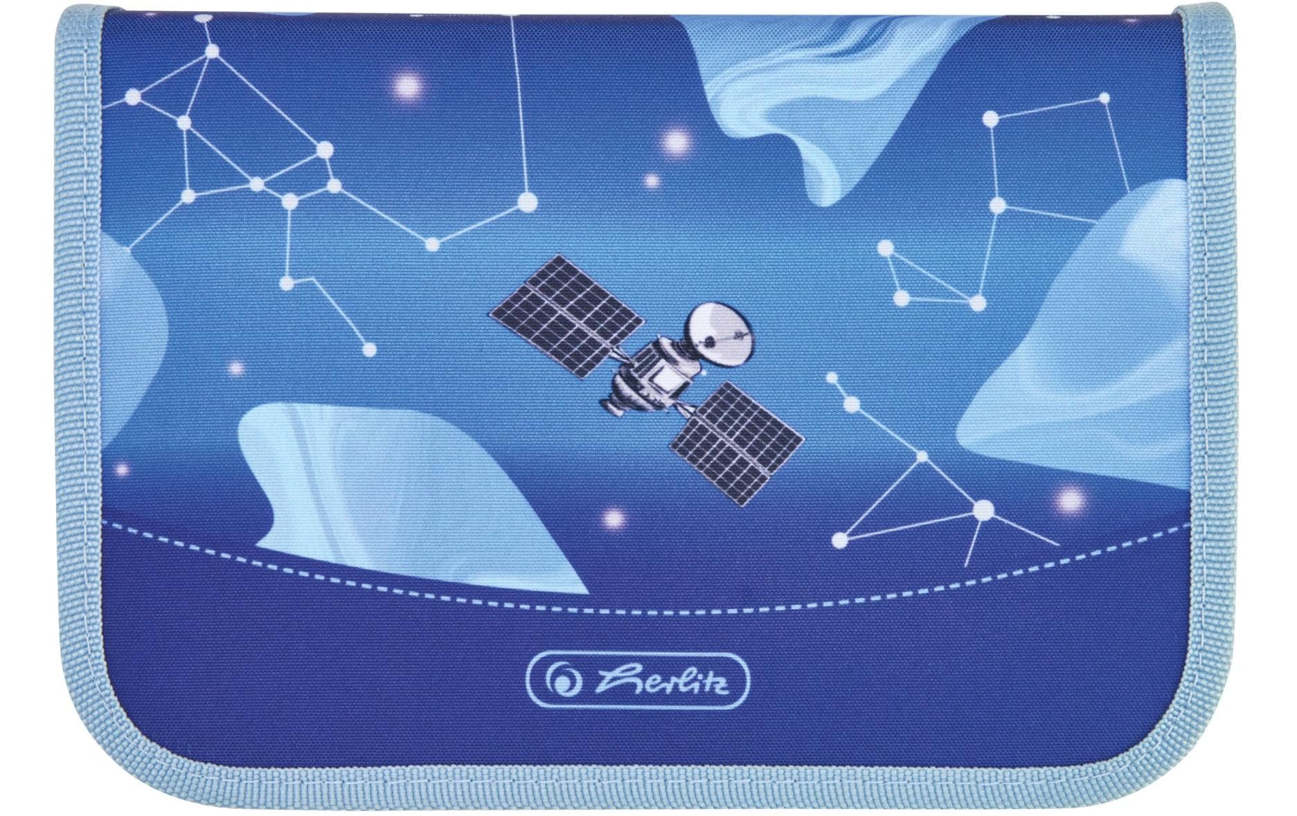Herlitz Loop Plus Cosmic – Schulrucksack-Set 4-teilig, Astronaut, 17 l, 31×37×22 cm
