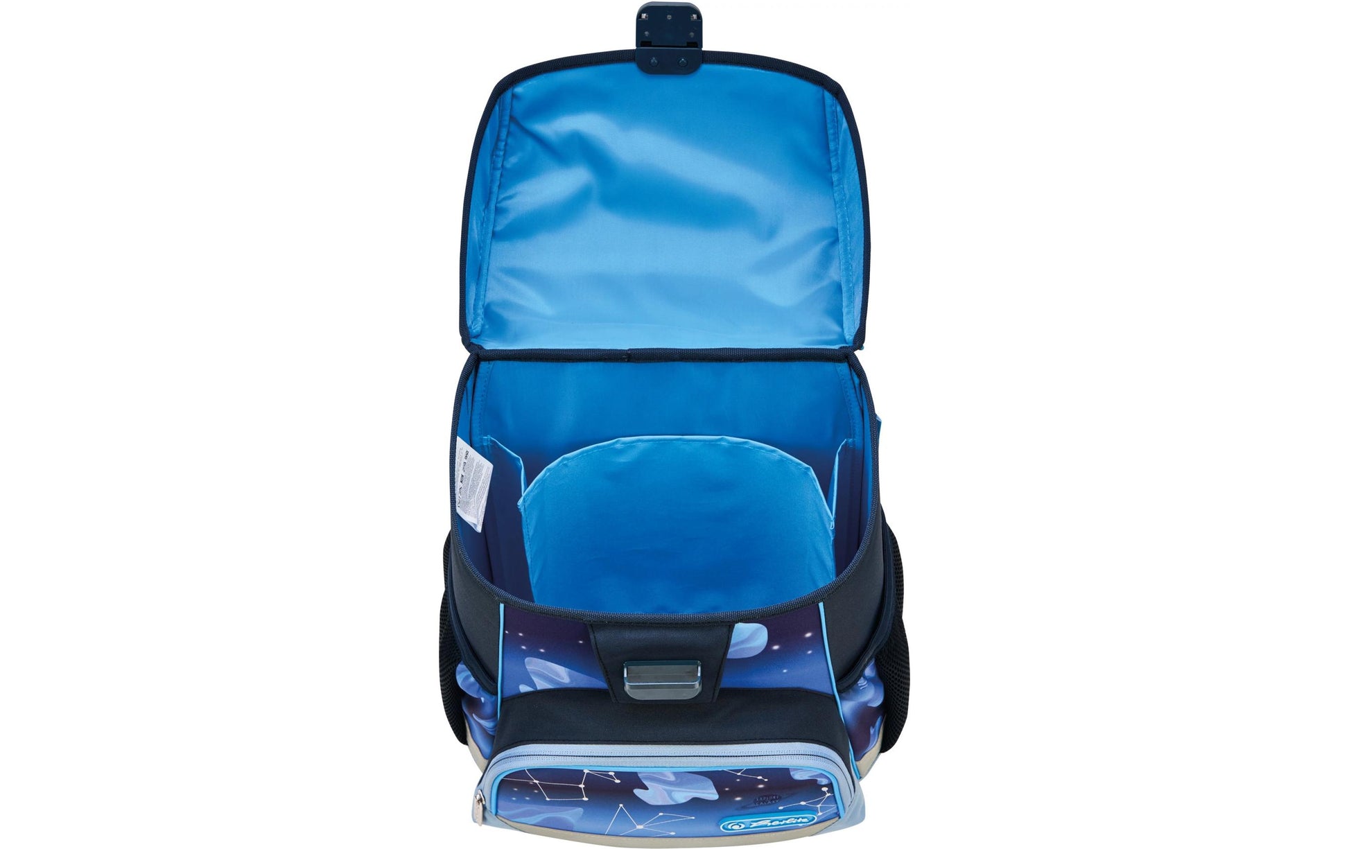 Herlitz Loop Plus Cosmic – Schulrucksack-Set 4-teilig, Astronaut, 17 l, 31×37×22 cm