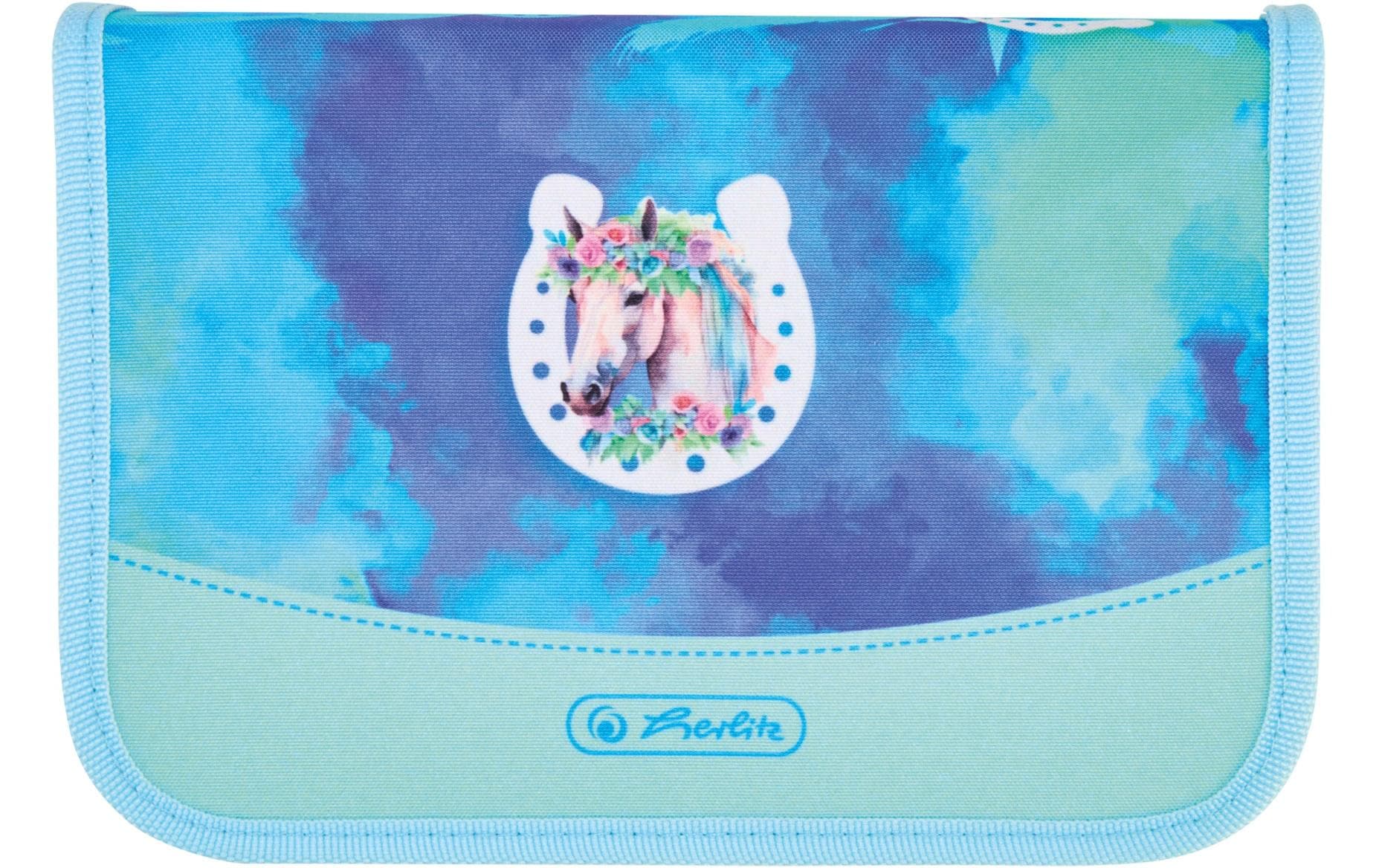Herlitz Loop Plus – Schulrucksack-Set 4-teilig, Lucky Horse, 17 l, 31×37×22 cm