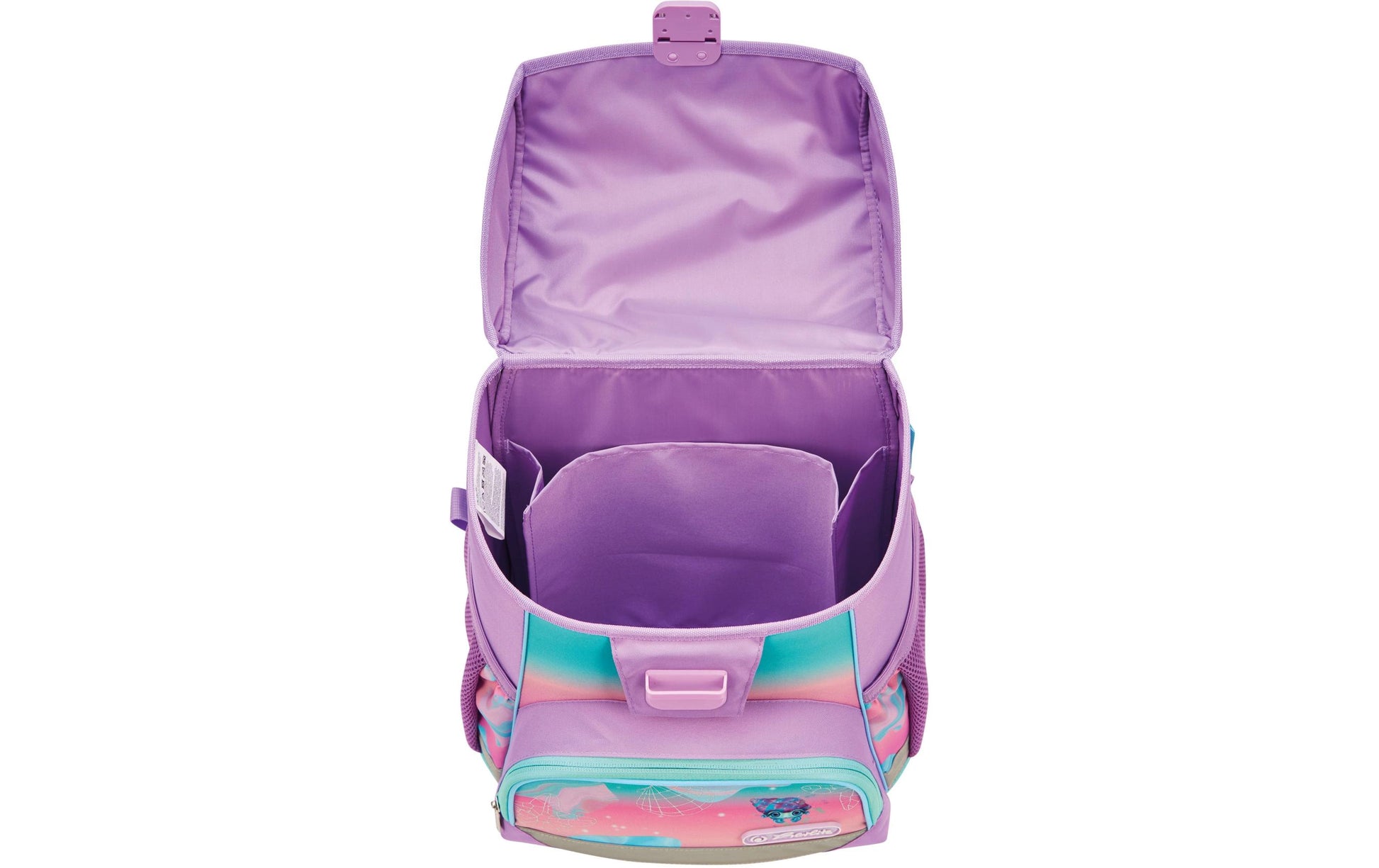 Herlitz Loop Plus – Schulrucksack-Set 4-teilig, Meerestiere, 17 l, 31×37×22 cm
