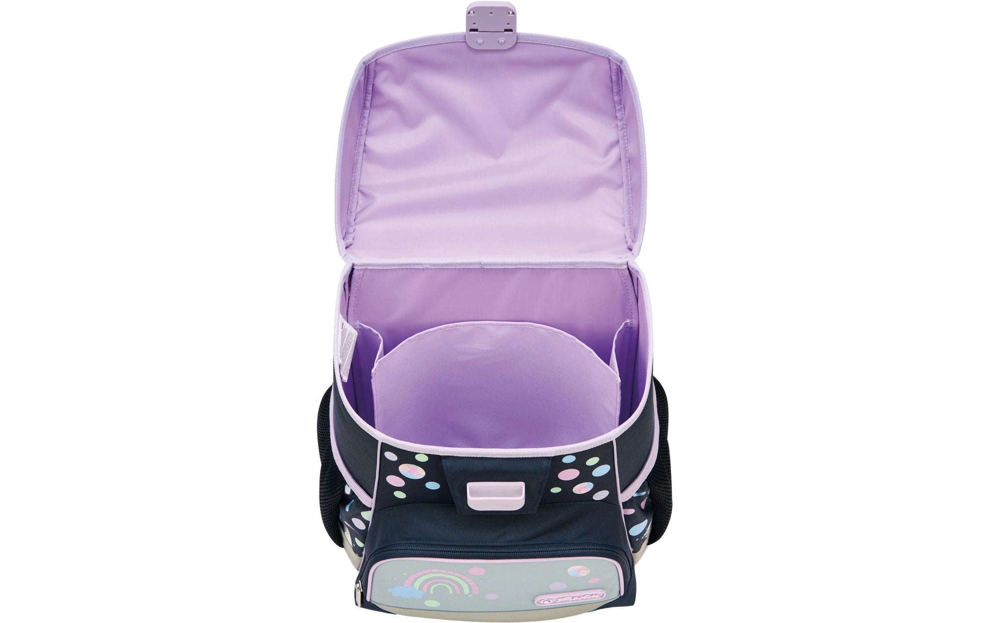 Herlitz Loop Plus – Schulrucksack-Set 4-teilig, Einhorn, 17 l, 31×37×22 cm, höhenverstellbarer Brustgurt