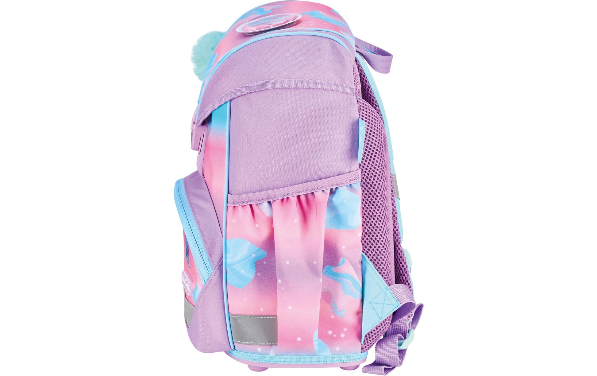 Herlitz UltraLight Plus – Schulrucksack-Set 4-teilig, Meerestiere, 16 l, 28×36×21 cm