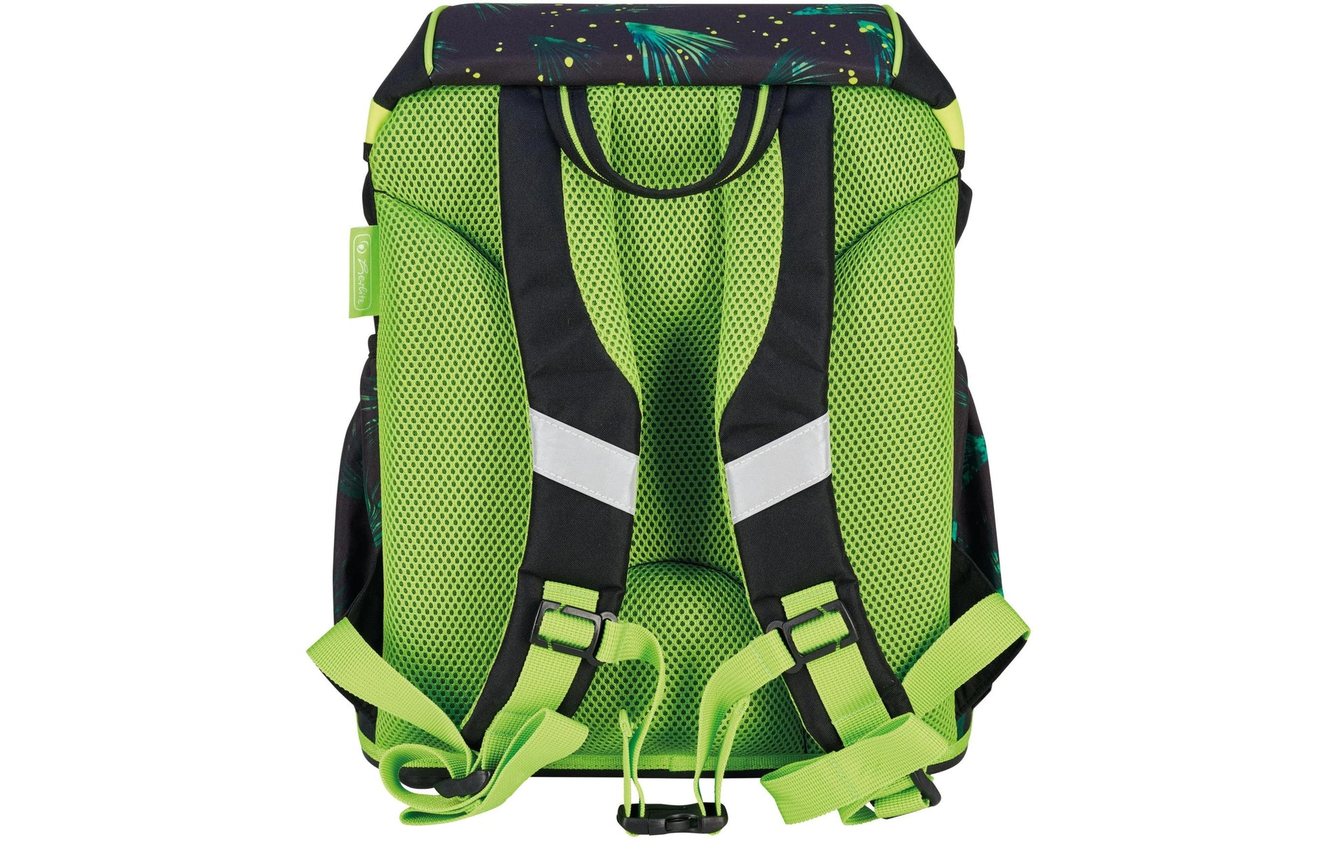 Herlitz UltraLight XL Plus – Schulrucksack-Set 4-teilig, Dschungel, 22 l, 32×39×25 cm, mit Brustgurt