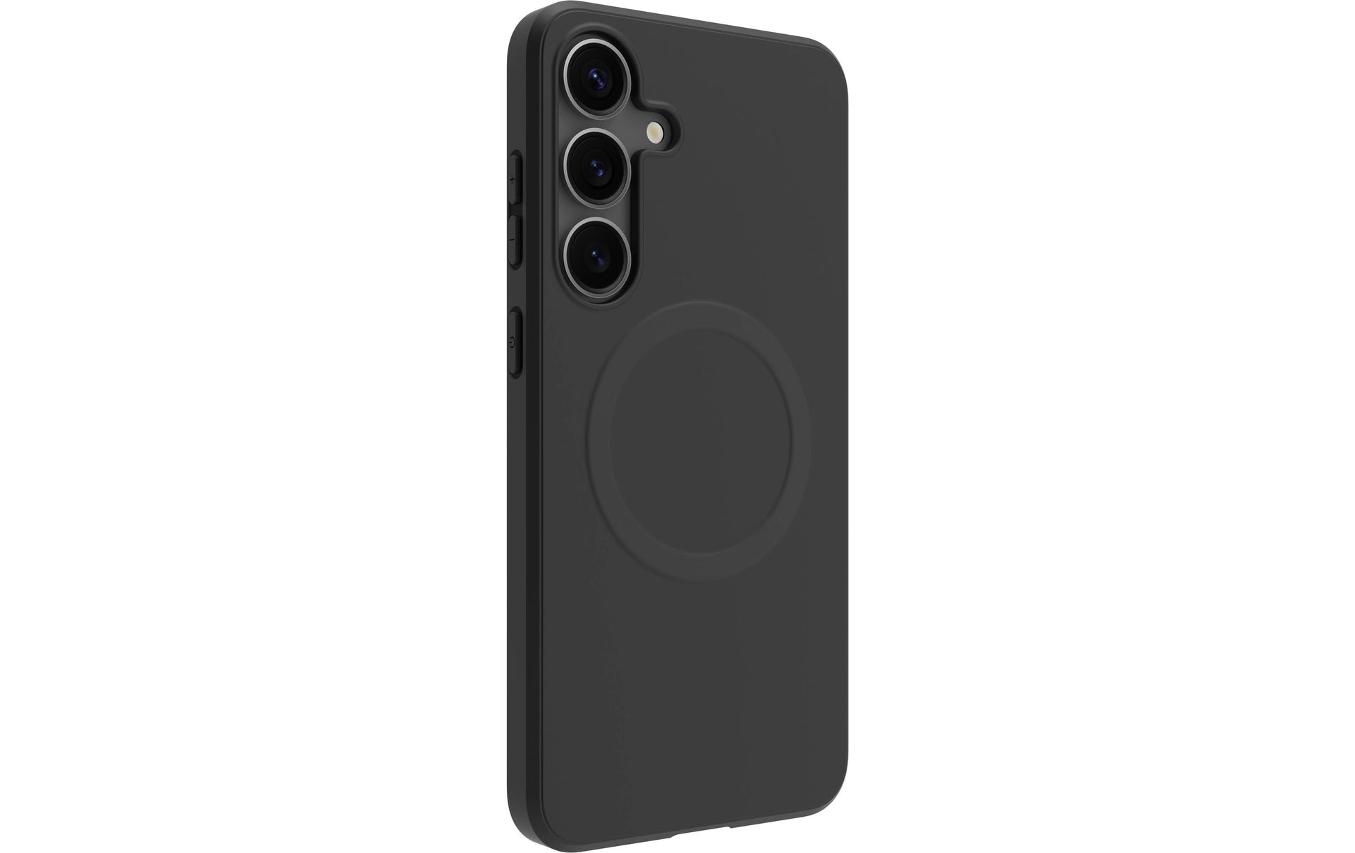 dbramante1928 Greenland Pro Qi2 – Rückcover – für Samsung Galaxy S25+, Schwarz, bis 1,2 m sturzsicher