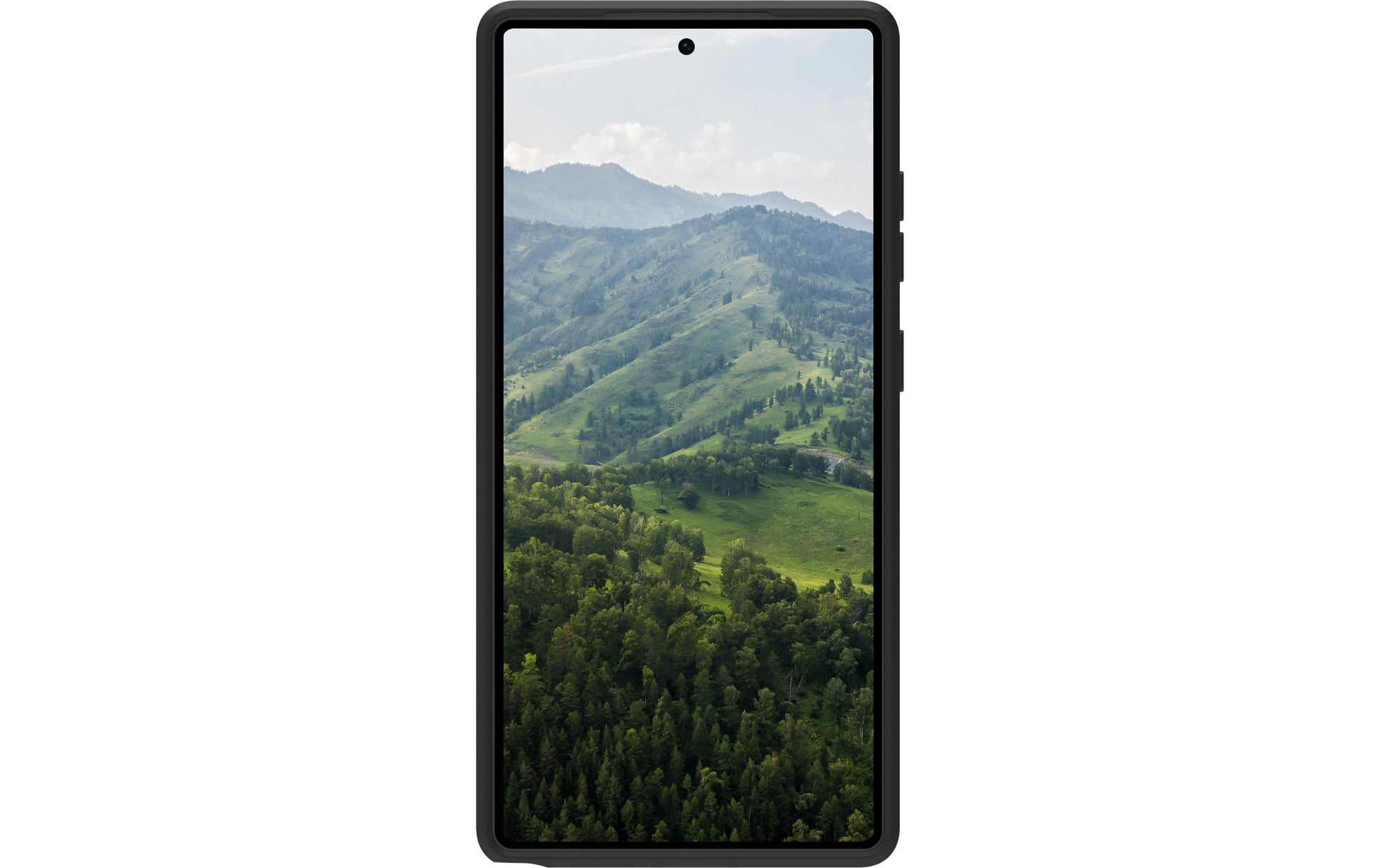dbramante1928 Greenland Pro Qi2 Backcover – für Samsung Galaxy S25 Ultra, Schwarz, bis 1,2 m sturzsicher