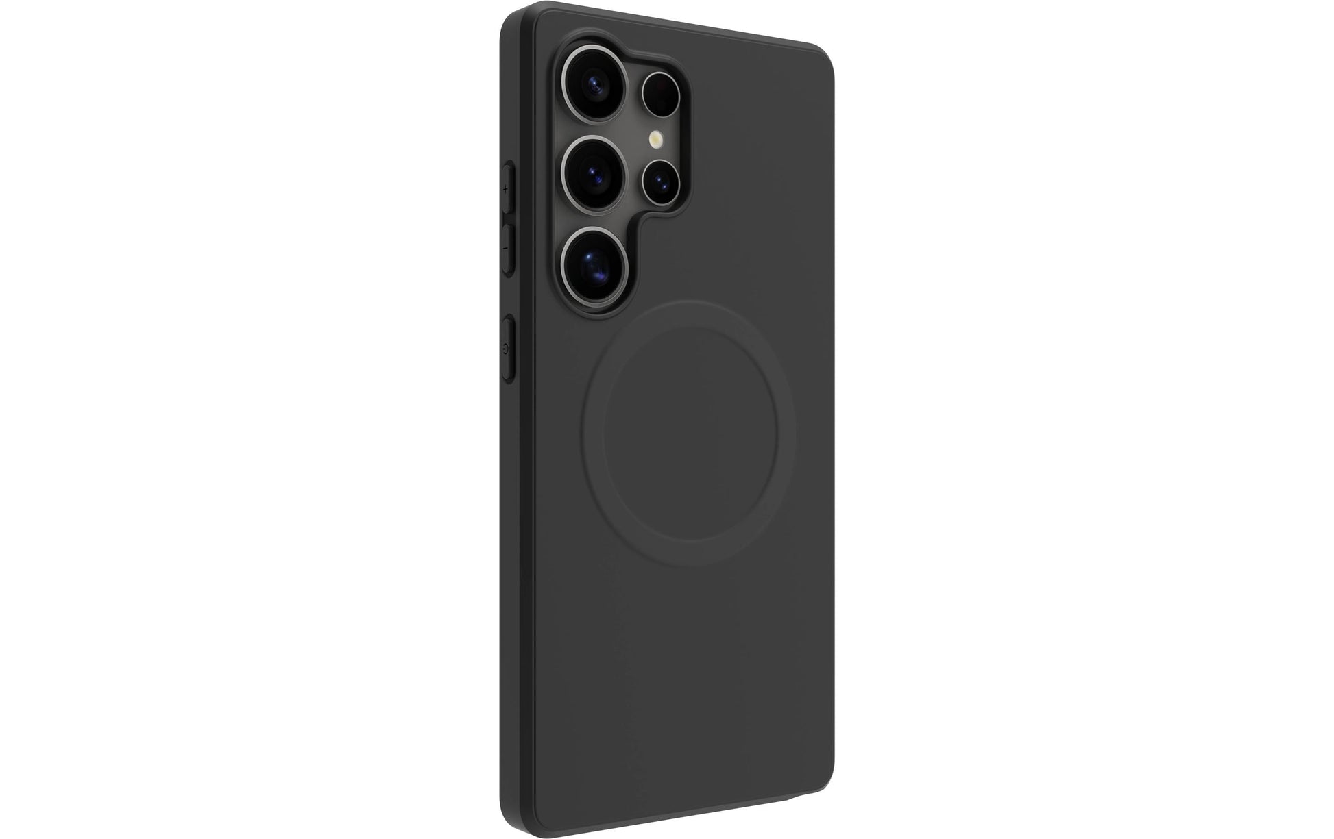 dbramante1928 Greenland Pro Qi2 Backcover – für Samsung Galaxy S25 Ultra, Schwarz, bis 1,2 m sturzsicher