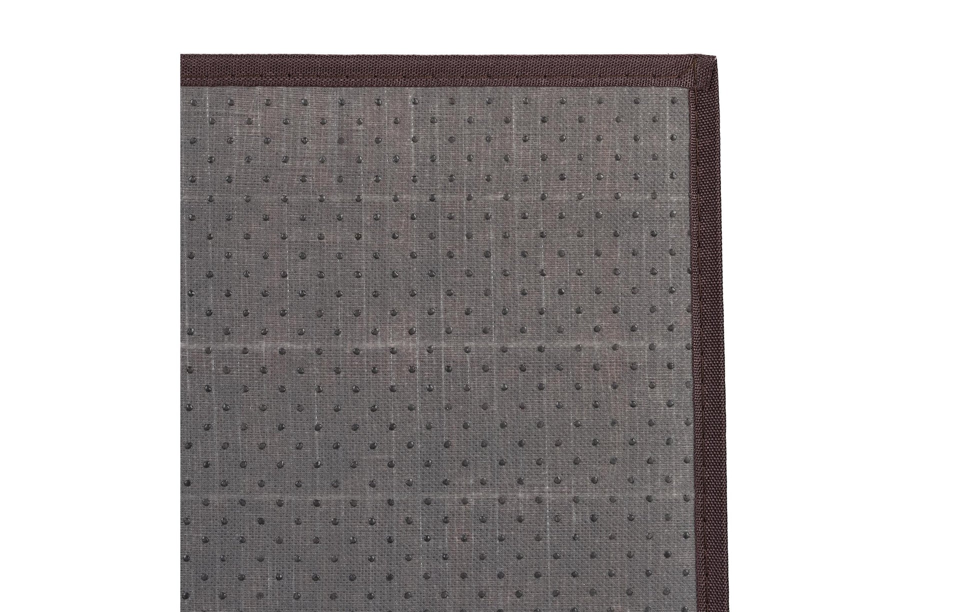 Relaxdays Tischset – Bambus/Polyester, Schwarz, 45 × 30 cm – 4er-Set