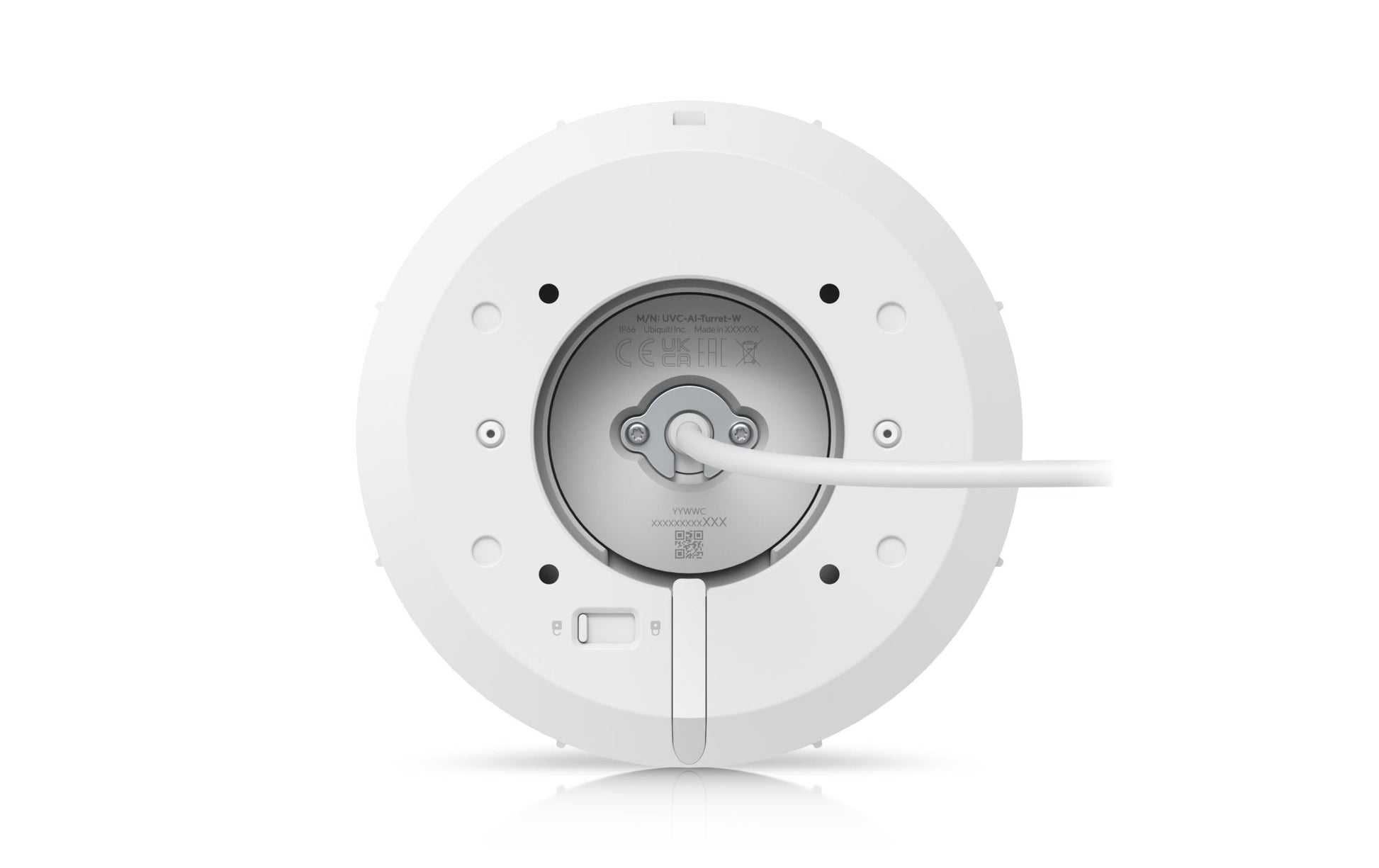 Ubiquiti UVC-AI-TURRET-W Kamera – 4K, PoE, wetterfest, weiss