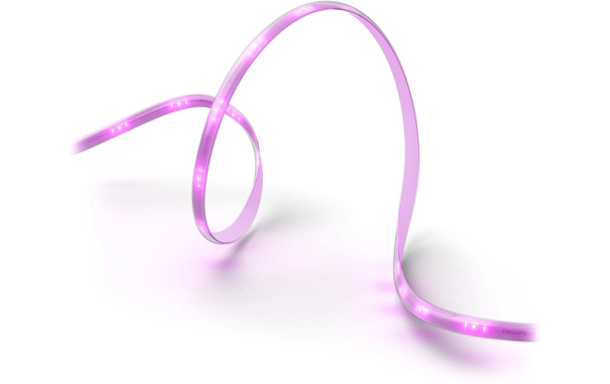 Philips by Signify Philips Hue LED-Stripe Lightstrips Essential – 3 m, 1700 lm, 20 W, RGB, dimmbar, Zigbee/BT, für Philips Hue, weiss