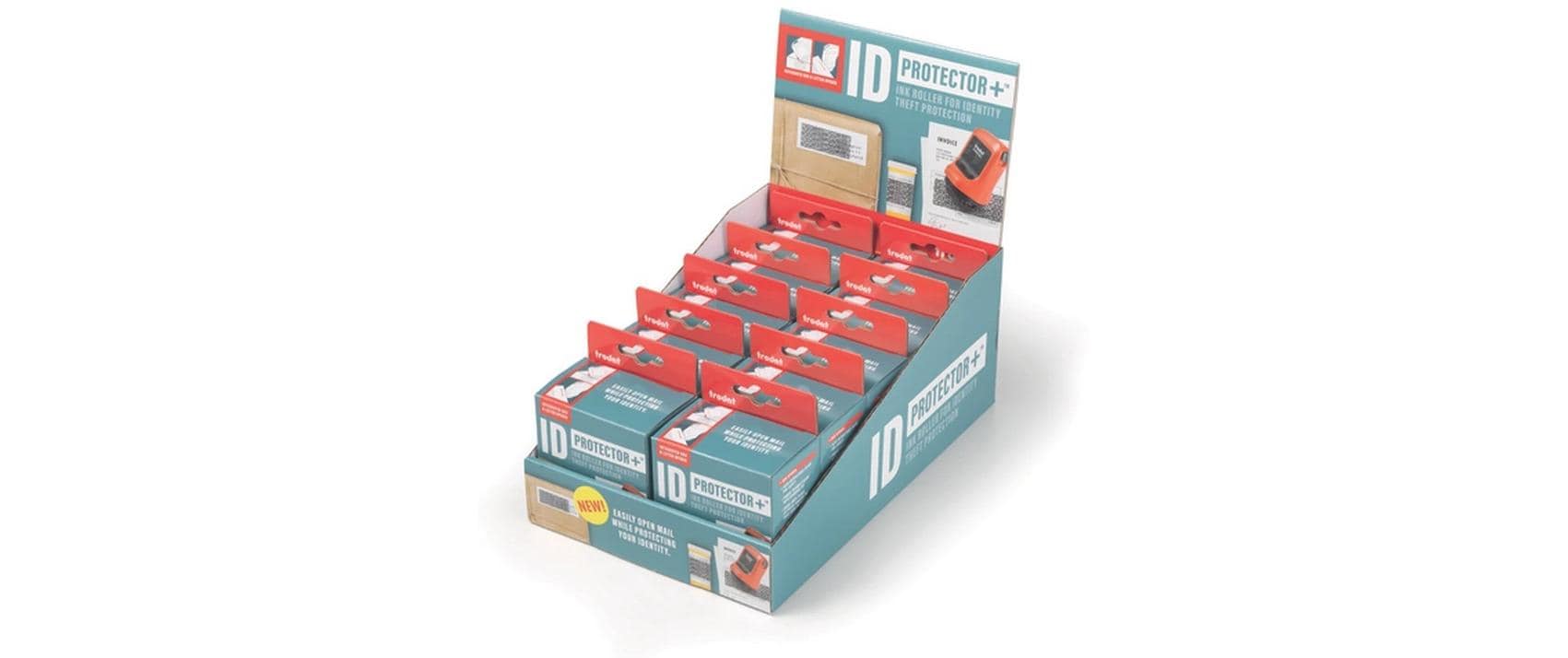 Trodat ID Protector – Tintenrollstempel (Datenmaskierer)