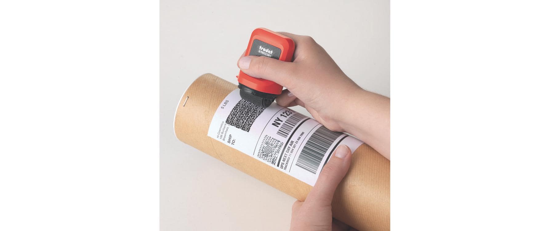 Trodat ID Protector – Tintenrollstempel (Datenmaskierer)