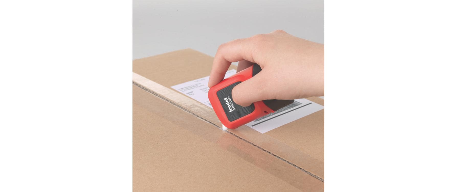 Trodat ID Protector – Tintenrollstempel (Datenmaskierer)