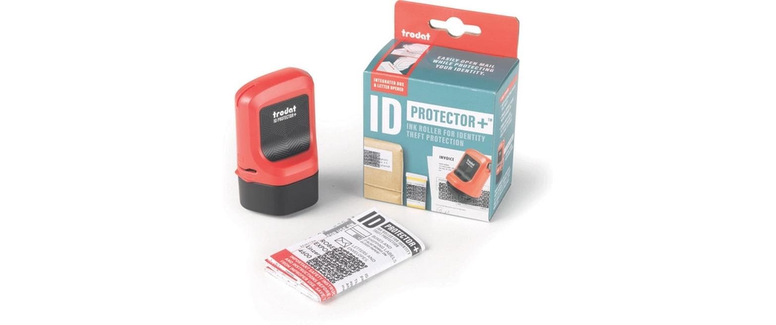 Trodat ID Protector – Tintenrollstempel (Datenmaskierer)