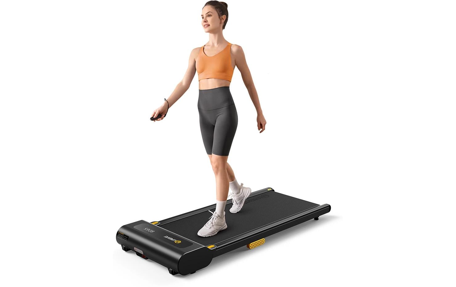 Urevo Laufband SpaceWalk Lite, 6 km/h, 120 kg – Schwarz
