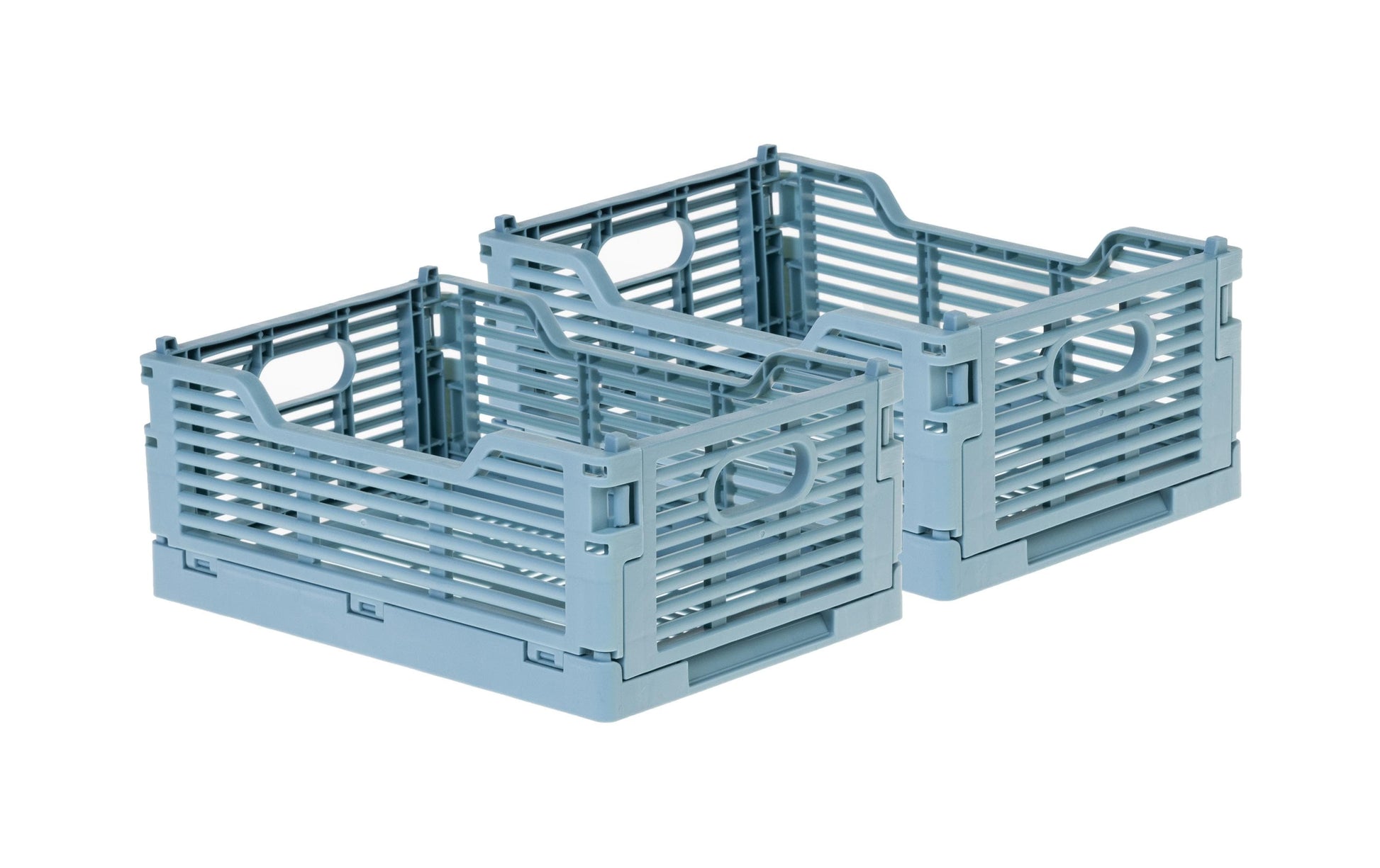 COCON S Klappbox 2,97 l – faltbar – Polypropylen – petrol – 220 × 90 × 150 mm – Set 2 Stück