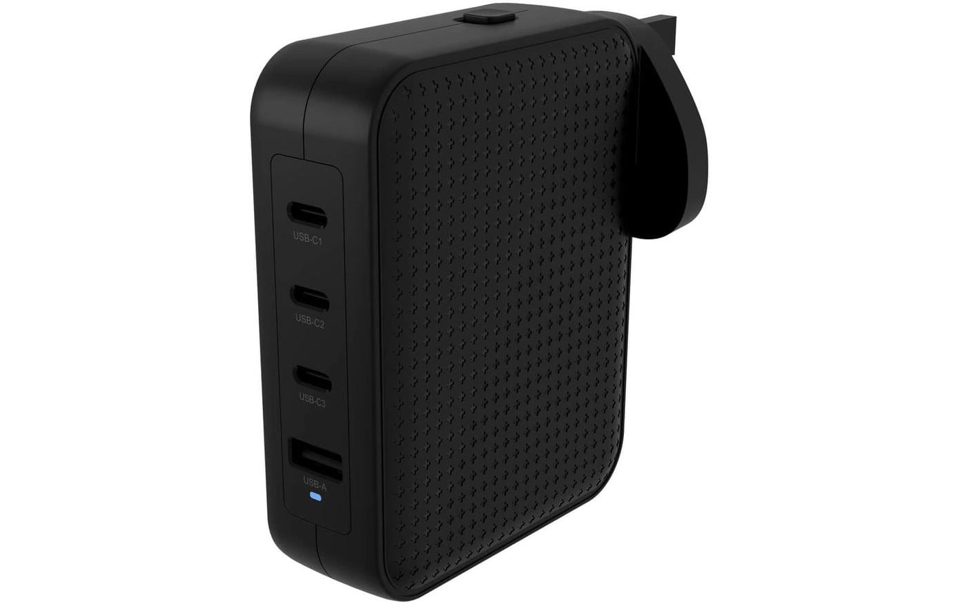 HYPER Netzteil – 140 W, 3× USB-C + 1× USB-A, PD, QC, PPS – für Gaming-Controller, Handy, Netbook u. a.