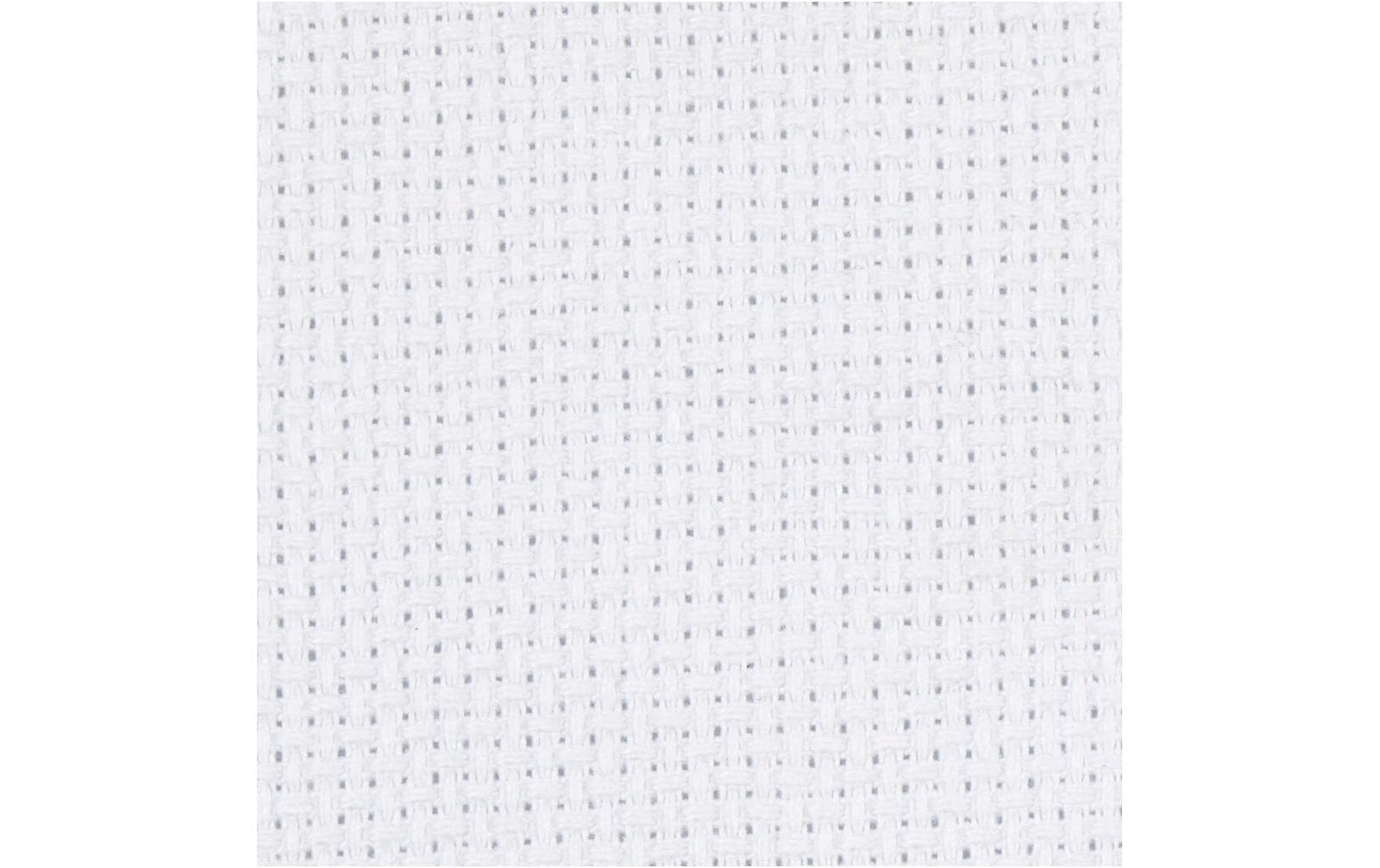Creativ Company Aida-Stoff – Weiss – 150 cm