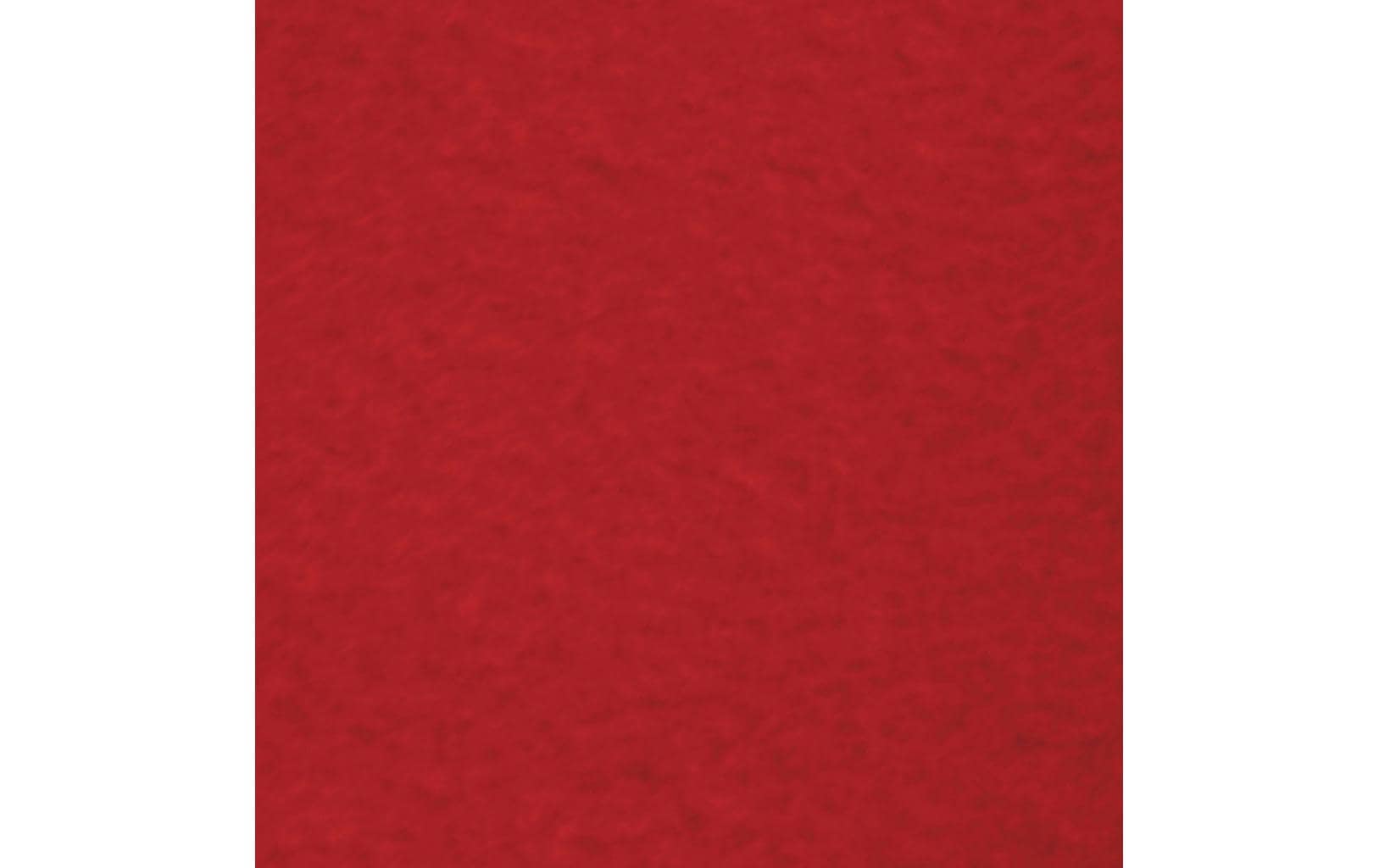 Creativ Company Dekostoff, Fleece (Polyester), Rot, 150 × 125 cm, 200 g, 1 Stk.
