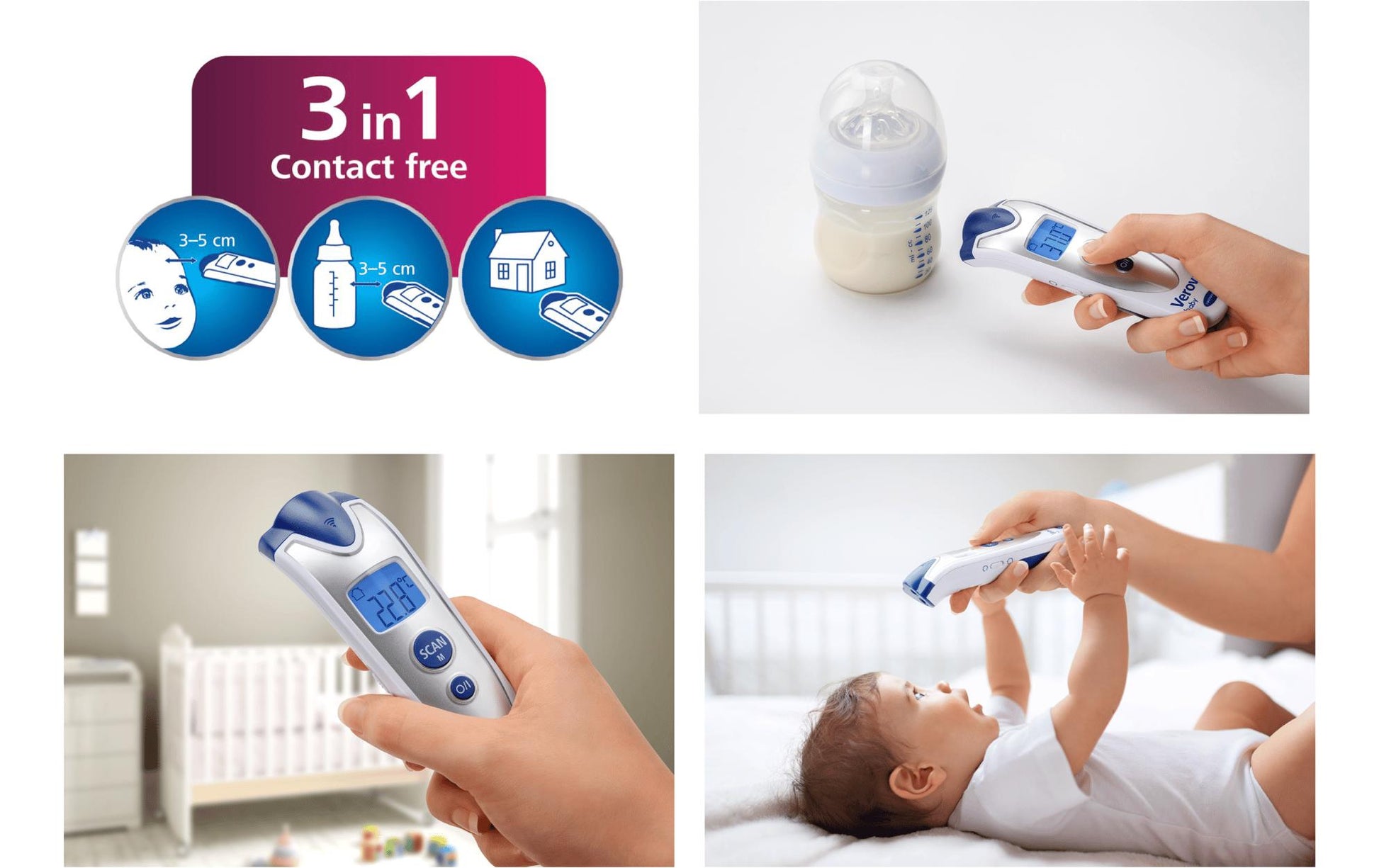 Veroval Infrarot-Thermometer – für Babys