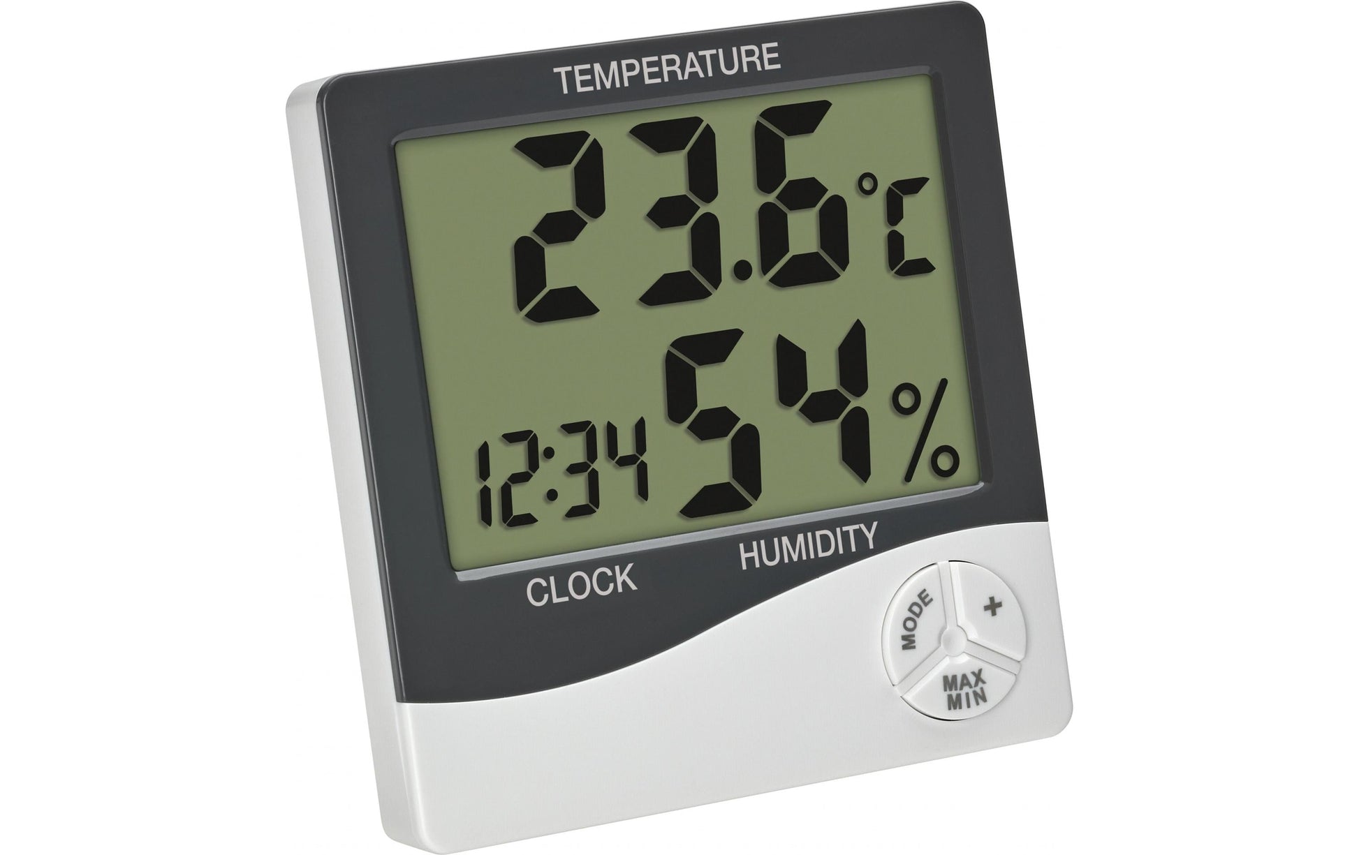 TFA-Dostmann TFA Dostmann – Thermo-/Hygrosensor, Digitales Display – Weiss