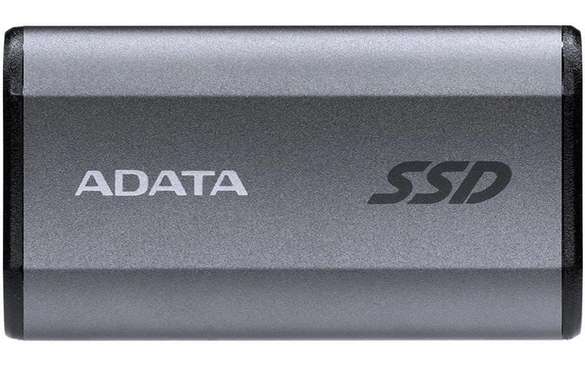 ADATA SE880 4 TB – Externes SSD, USB 3.2 Gen 2x2 (USB-C, 20 Gbit/s), 2000/2000 MB/s, Grau