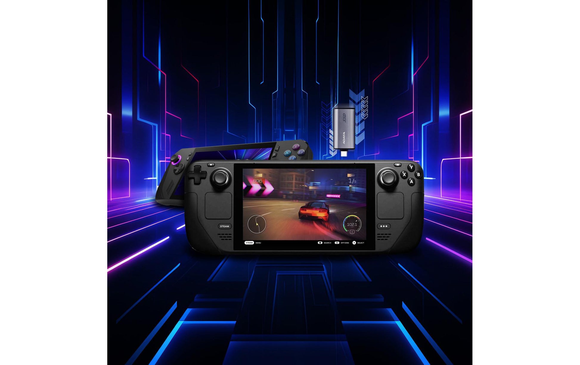 ADATA Flash SC750 Speichergerät – 500 GB, USB Typ-C (USB 3.2 Gen 2)