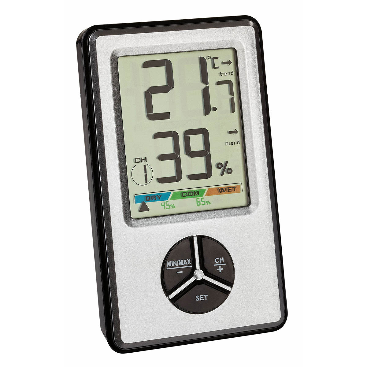 TFA-Dostmann TFA Dostmann Thermo-Hygrometer (Handgerät) – 0–60 °C, 10–99 %, Innen