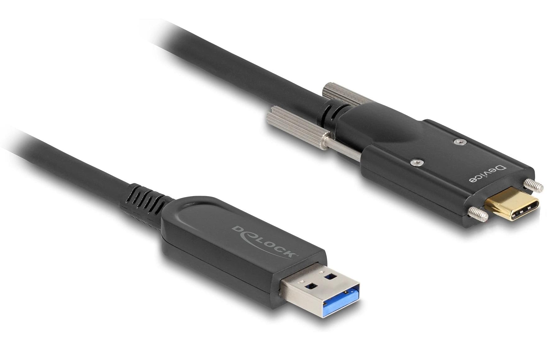 DeLOCK USB-Kabel, USB-A zu USB-C, 5 m, USB 3