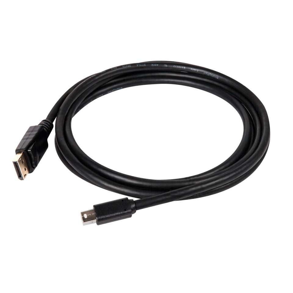 CLUB3D Mini DisplayPort auf DisplayPort Kabel DP 1.2 4K 60 Hz – 2 m