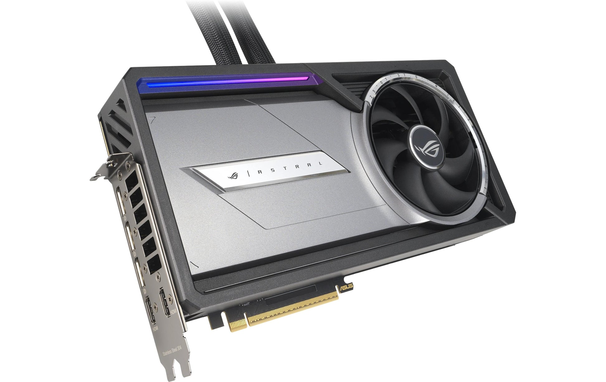 ASUS ROG-ASTRAL-LC-RTX5090-O32G-GAMING – PCIe Grafikkarte – 3×DP, 1×HDMI, PCIe 5.0, 1×16-Pin