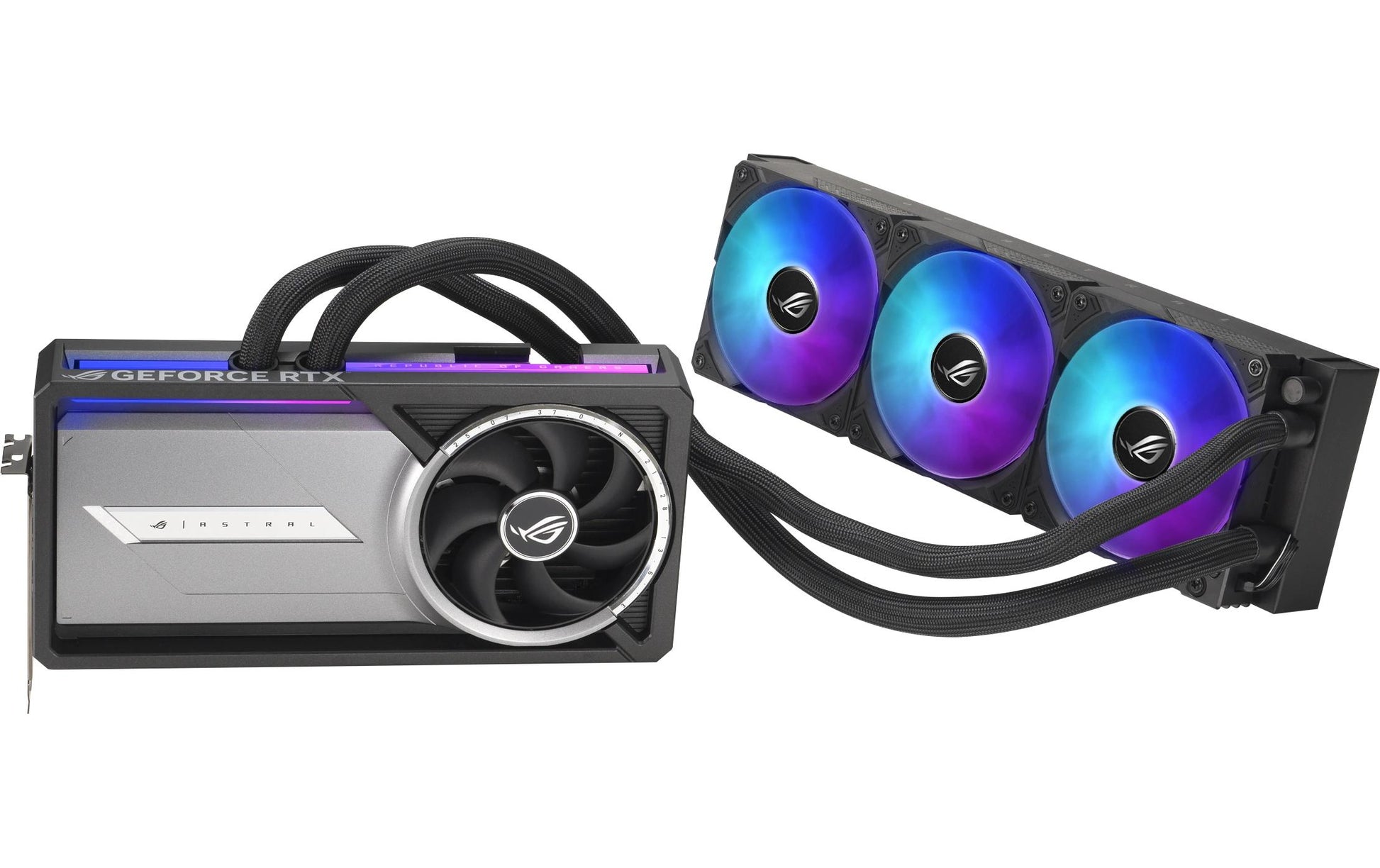 ASUS ROG-ASTRAL-LC-RTX5090-O32G-GAMING – PCIe Grafikkarte – 3×DP, 1×HDMI, PCIe 5.0, 1×16-Pin