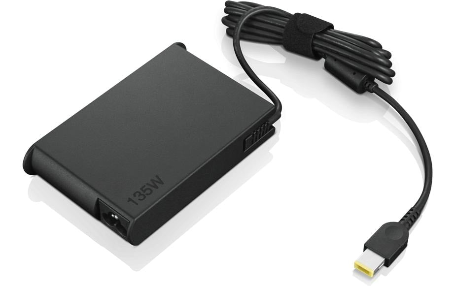 Lenovo Netzteil – 135 W – für ThinkBook 15p G2 ITH, ThinkPad P1 Gen 5, P15v Gen 3 und andere – Schwarz