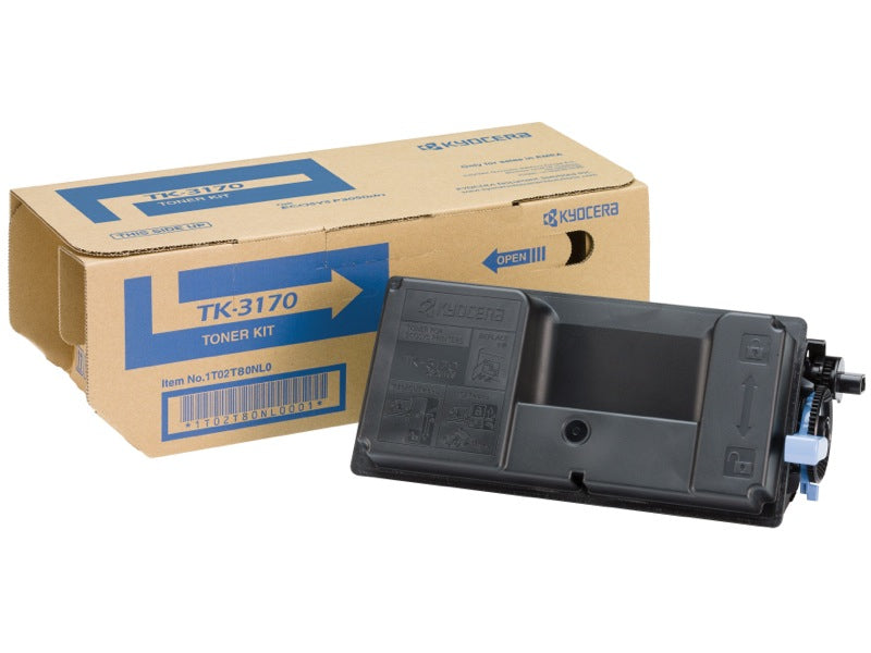 Kyocera – Toner TK-3170 – Schwarz, 15'500 Seiten – für ECOSYS P3050dn/P3055dn/P3060dn