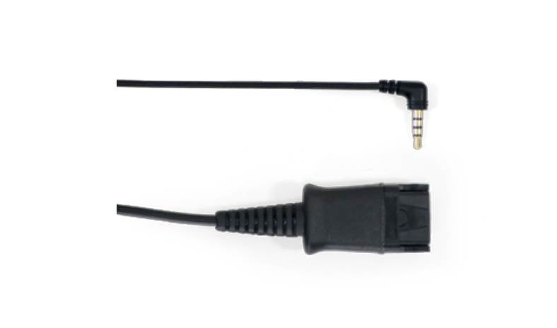 Snom Headset-Adapterkabel, 2,5 mm, 60 cm, für A100M und A100D, schwarz