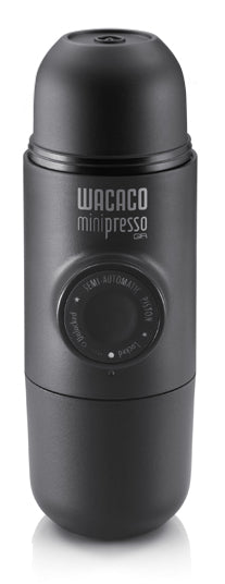 Wacaco Minipresso Ground Espressomaschine (Siebträger) – 8 bar, 0,1 l, schwarz, 6 × 17,5 × 7 cm