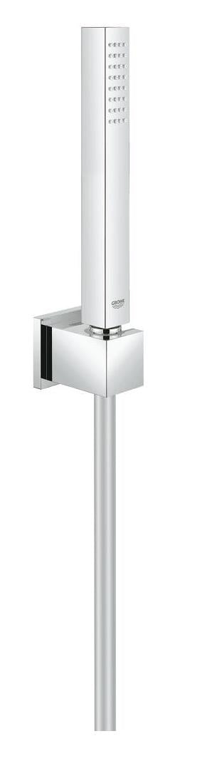 GROHE Handbrause Euphoria Cube Stick – 125 cm Schlauch, Kunststoff, Wandmontiert, Chrom