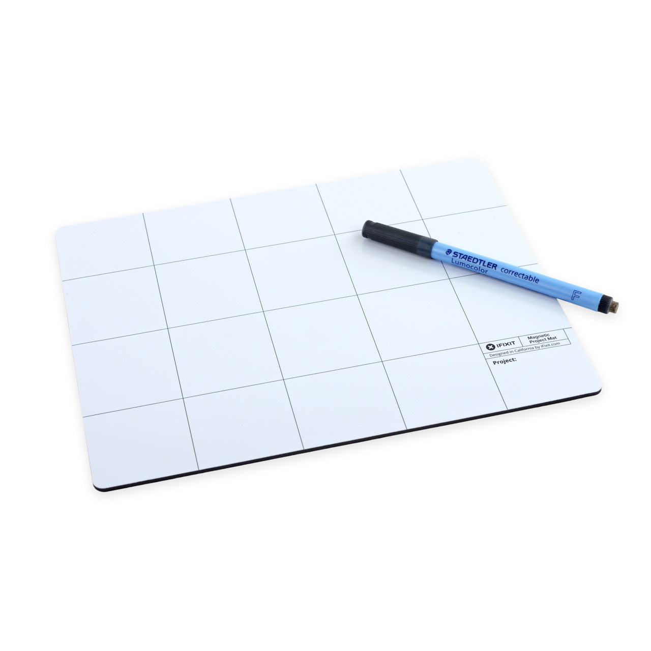 iFixit Pro Magnetic Project Mat IF145167 Kleinteilebox/-einsatz – magnetisch, B 203,2 × H 2,67 × T 254 mm